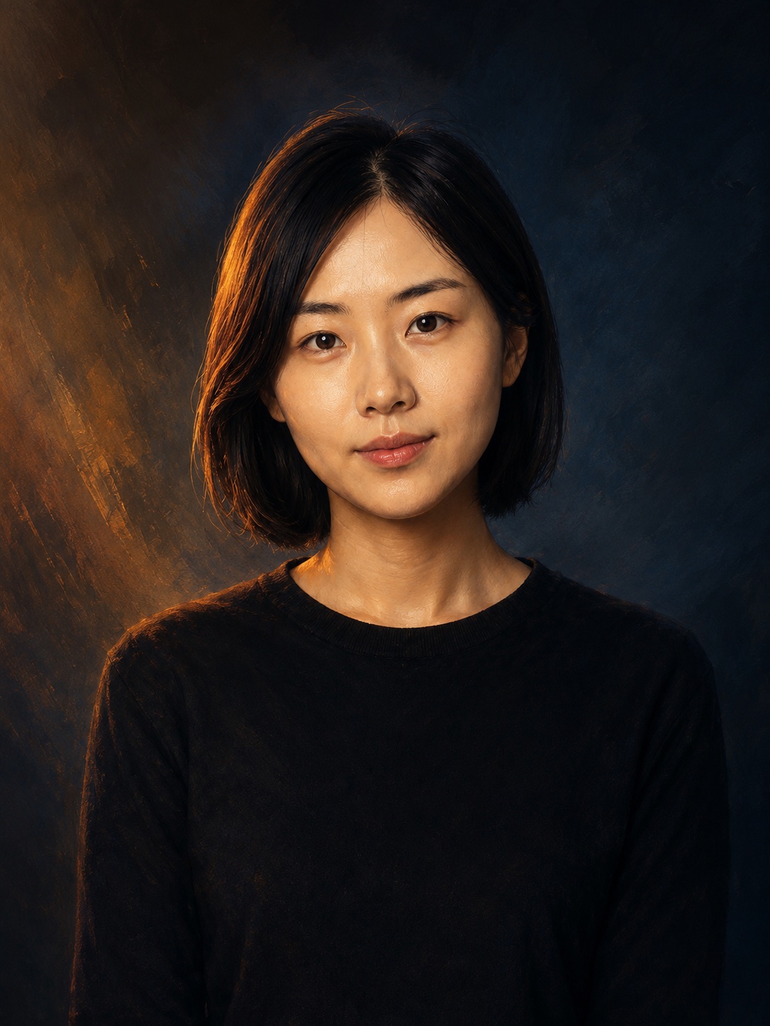 Cinematic portrait created with the VidLux image to image generator